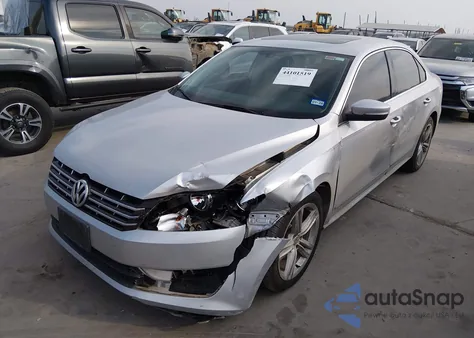 2013 Volkswagen Passat 2.0L Tdi Sel Premium from USA, damaged, VIN 1VWCN7A34DC053026